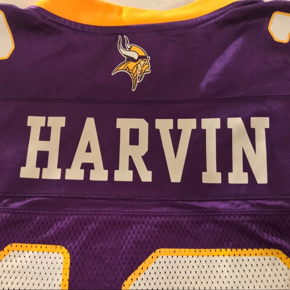 Minnesota Vikings Reebok Jersey #12 Percy Harvin - Picture 2 of 5